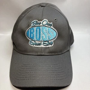 Cappello Cappello Blu Ovale Speed Shop BOSS Hayden Idaho Personalizzato Ford Grigio Bambino Blu - Foto 1 di 9