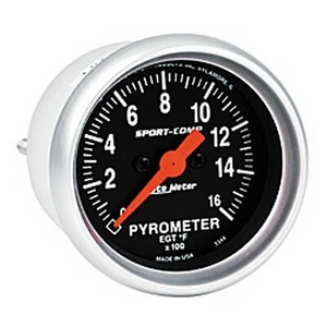 AutoMeter 3344 Sport-Comp Electric Pyrometer Gauge Kit - Picture 1 of 2