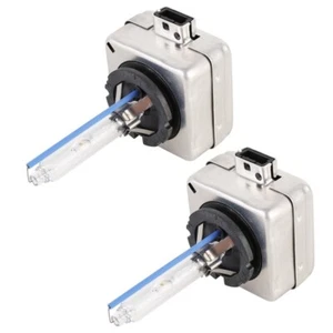 2 PCS D3S HID Xenon Bulbs 35W 8000K 3800LM DC12V White Car Headlight Lamps - Picture 1 of 11