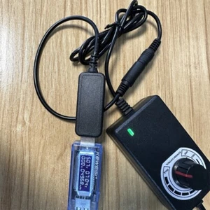 DC to USB Power Cable 6V-30V DC 5.5x2.1mm Female to USB Type A Charging Cable - Picture 1 of 8