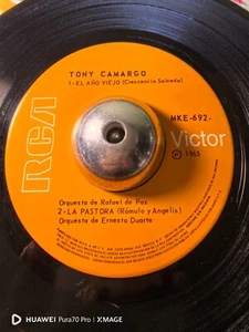 TONY CAMARGO -EL AÑO VIEJO / EL NEGRITO DEL- 1977 - Picture 1 of 4