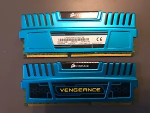 Corsair Vengeance 8GB (2x4GB) CMZ8GX3M2A1600C9B Ver8.16 DDR3-1600MHz Desktop RAM - Picture 1 of 1