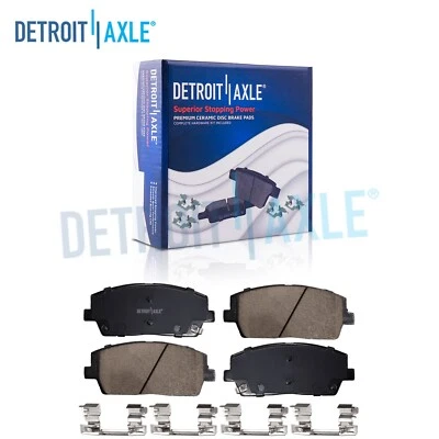 Pair Front Ceramic Pads w/ Hardware for 2020-2023 Hyundai Palisade Kia Telluride - Image 1 of 4