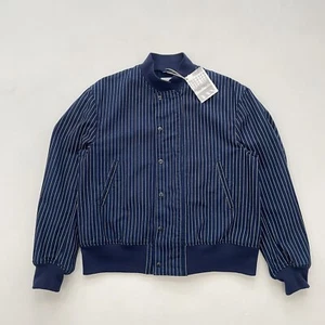 Engineered Garments S/S 20 Indigo Bomber Jacket Size Large (Boxy) - Picture 1 of 17