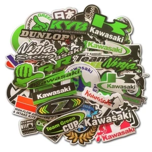 40Pcs JDM Brand Logo Themed Waterproof Stickers Pack Car Motorcycle Racing Moto - Picture 1 of 10