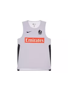 AFL 2025 Training Singlet - Collingwood Magpies - Adult - Mens - Picture 1 of 4