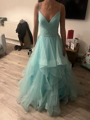 Catherine’s Of Patrick Blue Prom Dress Size XS - Image 1 of 4