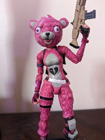 2018 FORTNITE CUDDLE TEAM LEADER  Figure McFarlane No Box No Pickaxe Cover