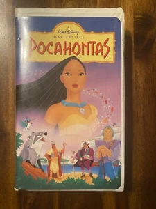 Pocahontas VHS 5741 Walt Disney Masterpiece Collection White Clamshell case - Picture 1 of 4