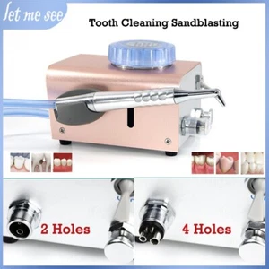 Dental Tooth Cleaning Sandblasting Scaler Lab Polishing Machine+2 or 4H Polisher - Picture 1 of 20