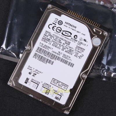 HTS541680J9AT00 - HITACHI 80 GB 2.5" 5400 RPM PATA IDE Hard Disk Drive HDD - Image 1 of 2