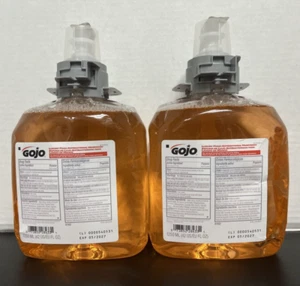 2x GOJO 5162 Luxury Foam Antibacterial Handwash 1250ml FMX-12 Dispenser Refills - Picture 1 of 4