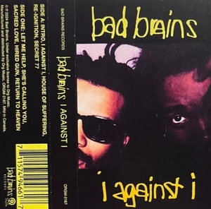 BAD BRAINS - I Against I - SEALED NEW - CASSETTE TAPE - Imagen 1 de 1