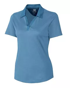 CUTTER & BUCK Womens Ladies Golf CB DryTec BIRDSEYE Polo Shirt NWT many colors - Picture 1 of 7