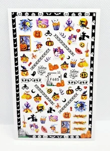 nail stickers nail art diywaterproof decal,halloween nail decals, - Picture 1 of 1