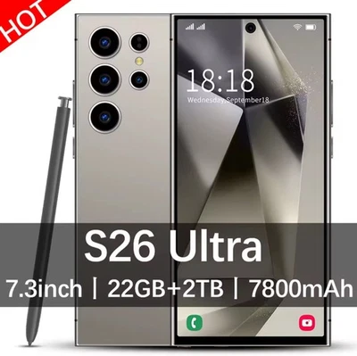 S26 Ultra NEW 7.3HD 2tb Andriod Cheap Phone (knockoff) - Image 1 of 4
