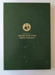 Libro Collezione Francobolli Animali Del Mondo Fondo Fauna Selvatica Vintage The World 1980 - Foto 1 di 11