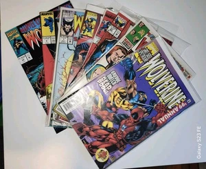 Wolverine Marvel Comics 8 Stück! Early Deadpool Team Up! Minus 1 Silber Samurai - Bild 1 von 10
