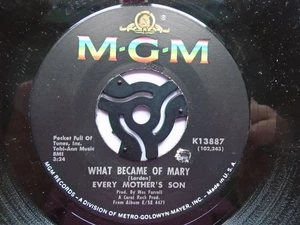 Every Mothers Son What Became Of Mary 7" MGM K13887 EX 1960s US pressing, What B - Picture 1 of 5