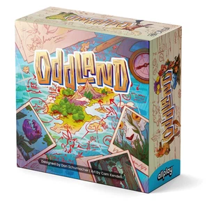 Oddland Tile Board Game Allplay DL24105 Family Card Explore Island Solo - Picture 1 of 5