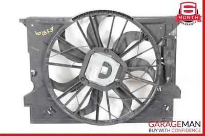 03-11 Mercedes W211 E550 Motor Refrigeración Radiador Ventilador Cubierta Motor Conjunto OEM Foto 1 de 4