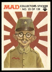 1983 MAD Magazine Collectors Sticker Fleer Alfred E Neuman VTG #23 - Picture 1 of 2
