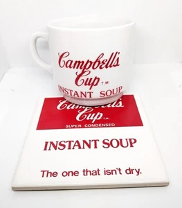 Campbell's Cup Instant Soup Mug & Hot Pad Combo - Picture 1 of 3