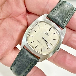 VTG! OMEGA Geneve Ref.111.0123 Cal.625 Hand Winding Silver Dial Men's 32mm Watch - Picture 1 of 18