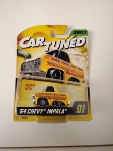 CarTuned 64 Chevy Impala Yellow Series 3 Mainline #01 Lowriders 1/64 - Bild 1 von 3