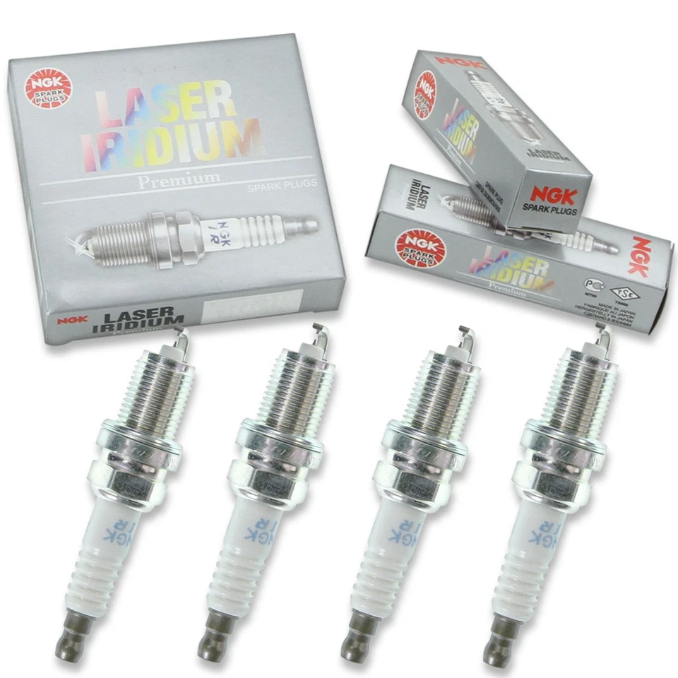 4 pcs NGK Laser Iridium Spark Plugs for 2011-2017 Mitsubishi Lancer 2.4L  wi - Image 1 of 4