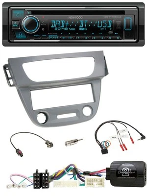 Kenwood Lenkrad Bluetooth DAB USB CD Autoradio für Renault Megane 3 2012-2014 gr - Bild 1 von 4