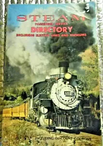 1982 Steam Passenger Service Directory Includes Electric Lines & Museumes - Picture 1 of 3