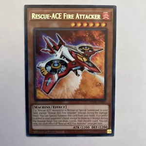 Atacante de bomberos Yugioh Rescue-ACE AMDE-EN005 raro 1a edición casi nuevo - Imagen 1 de 1