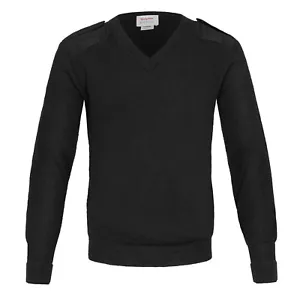 Army Wool Jumper British Military Combat Security NATO Work Pullover Sweater Top - Picture 1 of 7