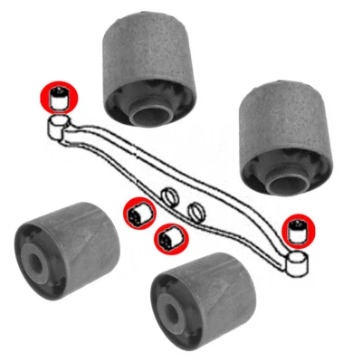 Silentblocks De Los Brazos Transversales Traseros, Para Mitsubishi Space Wagon - Imagen 1 de 3