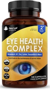 Eye Health Care Supplement MACULAR CAPSULES Tablets. Clear Vision Eyesight x120 - Picture 1 of 6