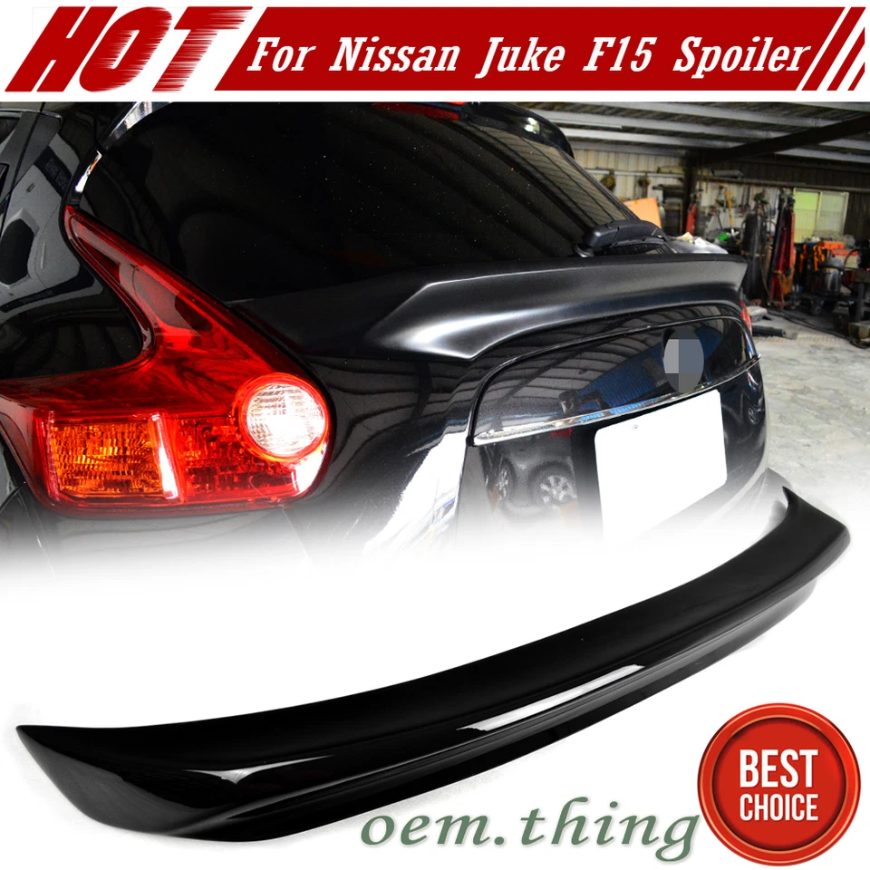 USA 2012-2018 Fits Nissan Juke F15 SUV 5D Hatchback Trunk Spoiler S Unpainted - Image 1 of 1