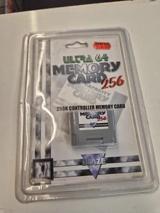 Tarjeta de memoria Blaze Ultra 64 Nintendo 64 N64 sellada nueva - Imagen 1 de 2