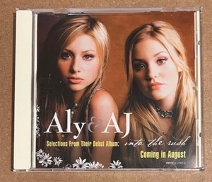 Aly & AJ - Into the Rush Sampler RARE promo CD '05 - Imagen 1 de 3