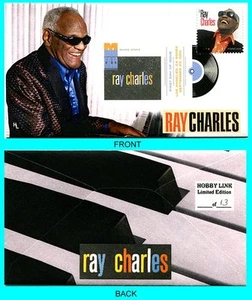 Ray Charles Los Angeles, CA Ersttagsbrief mit Farbstempel Typ 2 - Bild 1 von 1