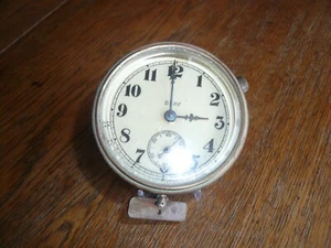 Reloj de automóvil de 8 días Sessions de la década de 1930 - sin probar - montaje en tablero - Imagen 1 de 5