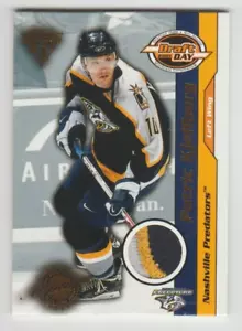 PATRIC KJELLBERG 2000-01 Private Stock Titanium Draft JERSEY PATCH #54 SP #/118 - Picture 1 of 2