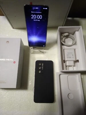 Huawei P40 Pro 5G Dual Sim 256GB ELS-NX9 Silver Frost  USATO - Immagine 1 di 3