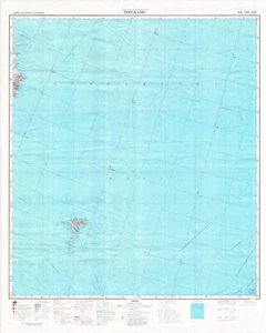 Mapa topográfico militar soviético ruso - TORSHAVN (Dinamarca, Faroe), ed. 1976 - Imagen 1 de 3