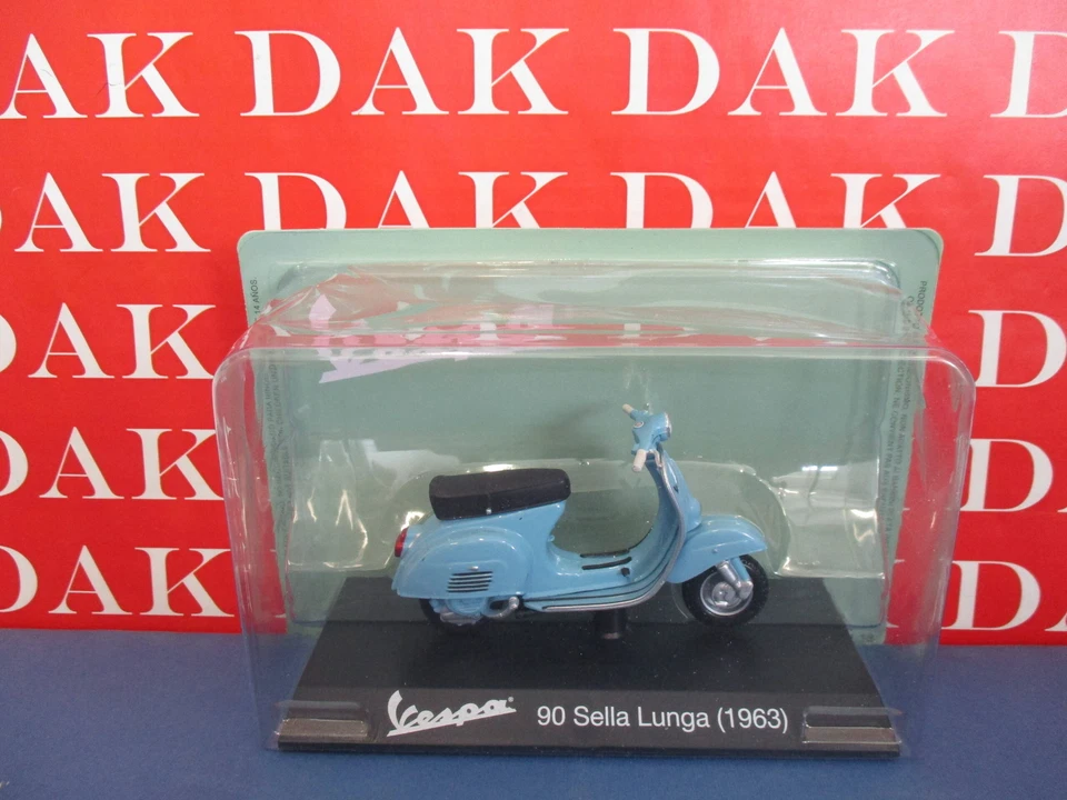 Die cast 1/18 Modellino Motorino Scooter Vespa 90 Sella Lunga 1963 - Immagine 1 di 1