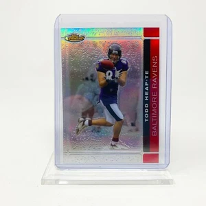 Todd Heap Refractor - 2007 Topps Finest - Baltimore Ravens - Picture 1 of 2