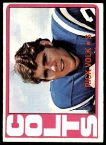1972 Topps Rick Volk Baltimore Colts #141
