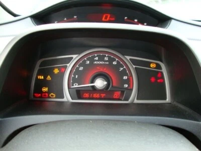 2006-2011 HONDA CIVIC SEDAN  SI 2.0L LOWER Instrument Gauge Cluster  GENUINE OEM - Image 1 of 4