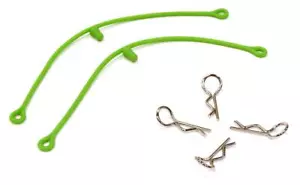 Secured Body Clip (4) with 115mm Connecting Link for 1/10 Scale - Picture 1 of 1