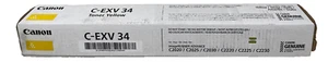 CANON 3785B002 C-EXV34Y TONER ORIGINALE GIALLO iR C2020/iR C2025 [OPEN BOX] - Foto 1 di 1